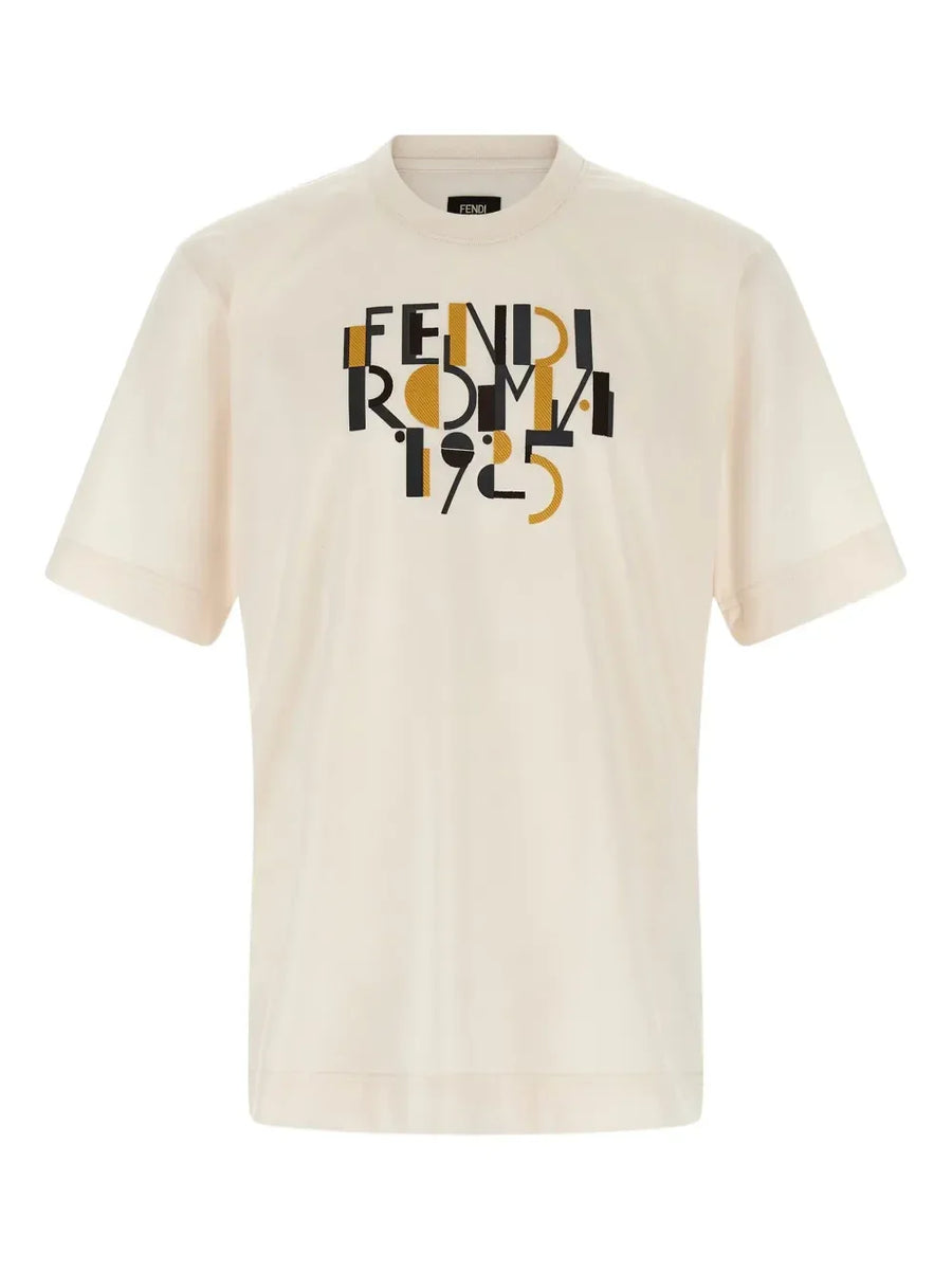Fendi Roma 1925 print T-shirt