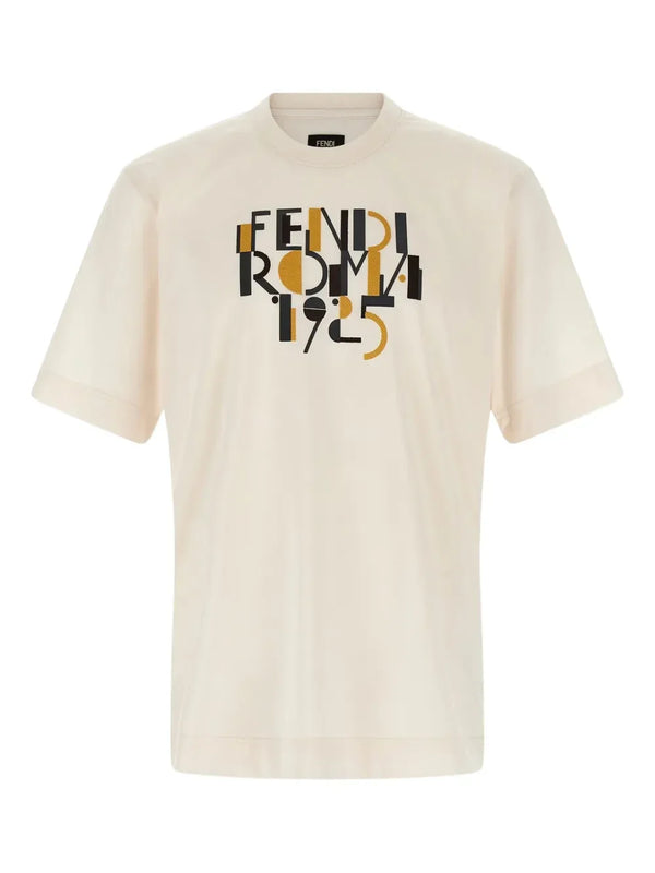 Fendi Roma 1925 print T-shirt