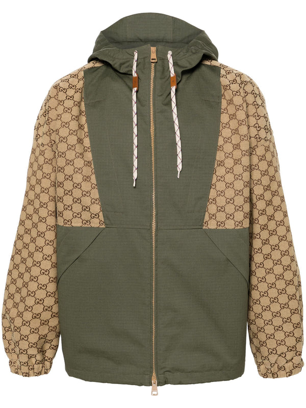 Gucci GG canvas hooded jacket