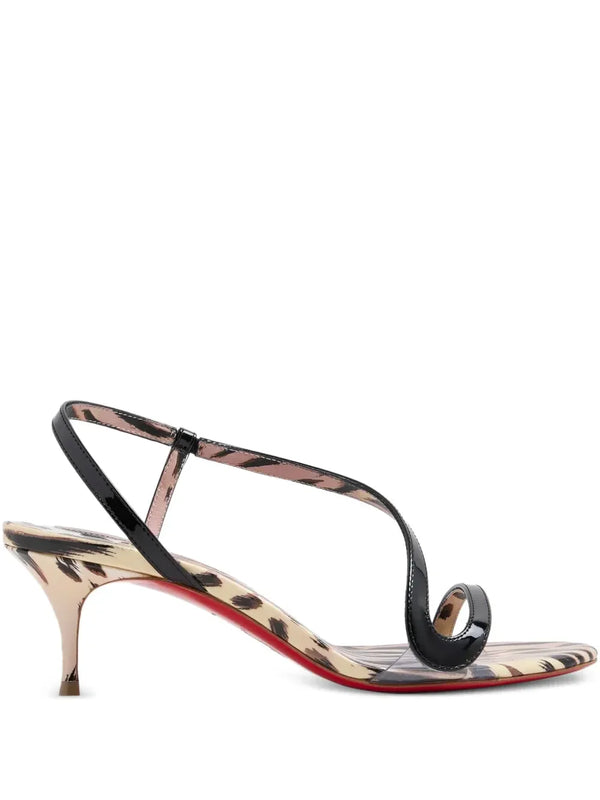 Christian Louboutin 55mm Rosalie Leopard print sandals