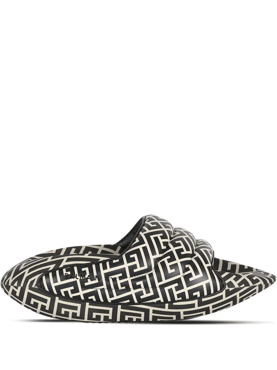 Balmain sandalias gruesas con motivo de monograma