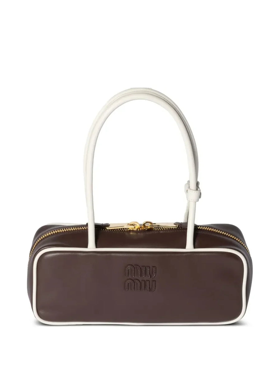 Miu Miu Beau leather tote bag