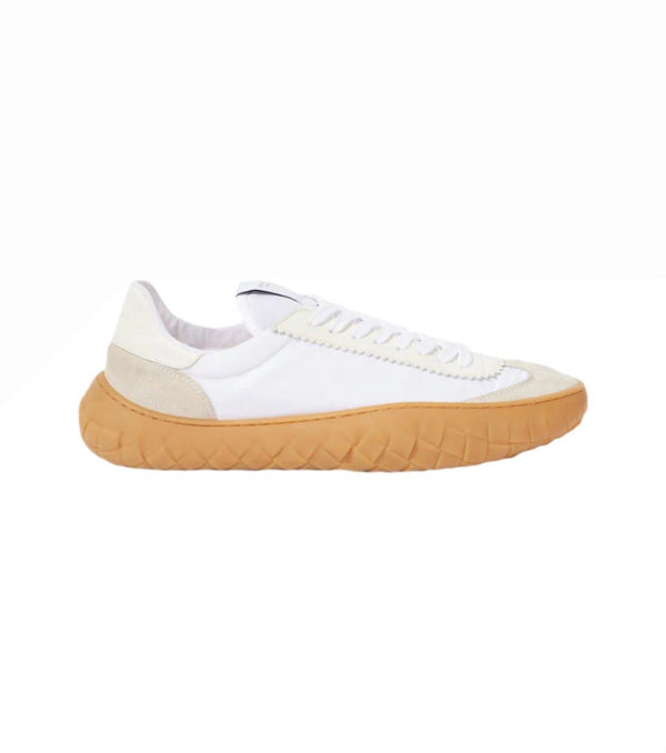 Bottega Veneta Suede-trimmed sneakers