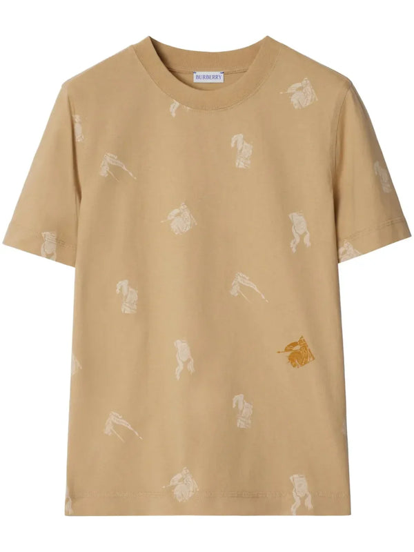 Burberry Equestrian Knight cotton T-shirt