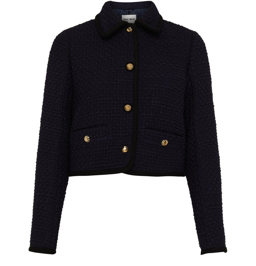 MIU MIU Chaqueta de tweed