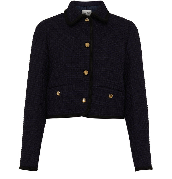 MIU MIU Chaqueta de tweed