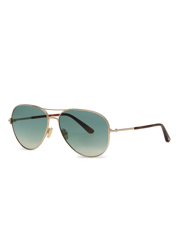 TOM FORD pilot-frame full-rim sunglasses