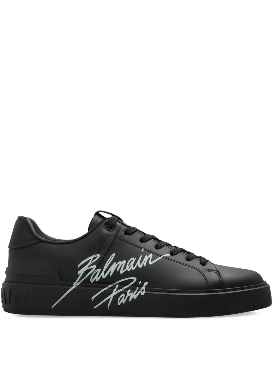 Balmain B-Court leather sneakers