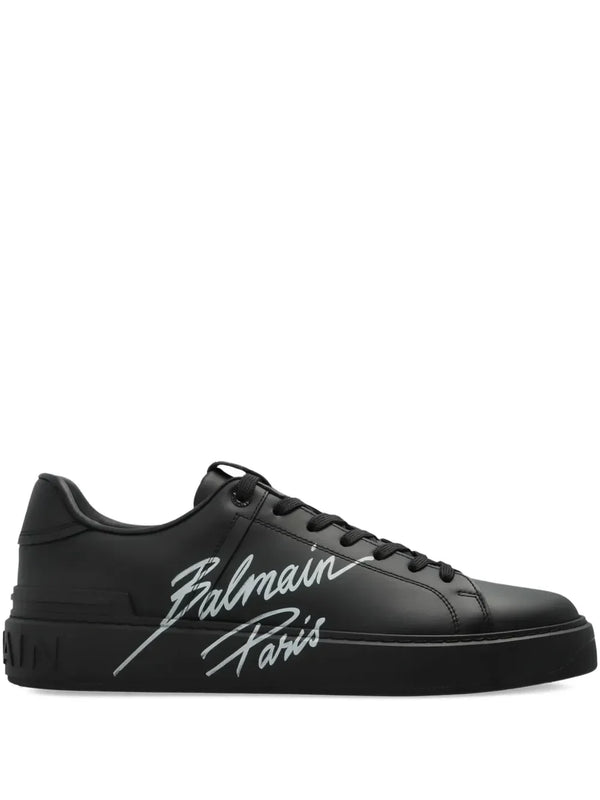 Balmain B-Court leather sneakers