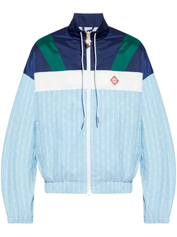 Casablanca pinstripe-pattern track jacket