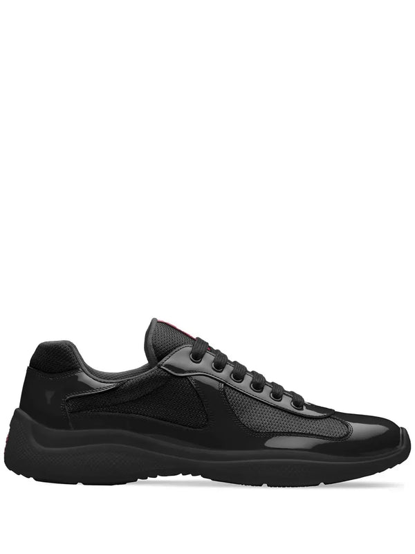 Prada America's Cup low-top black sneakers