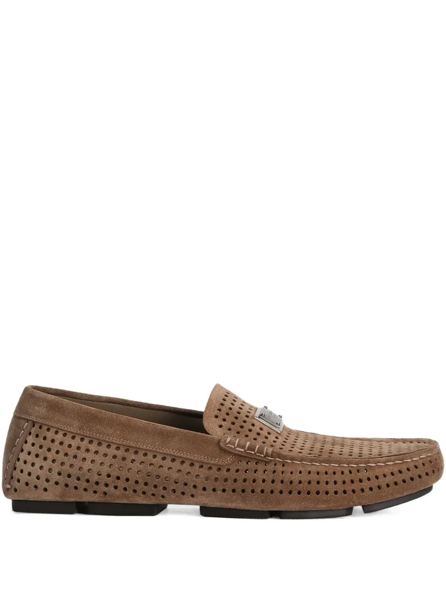 Dolce & Gabbana perforated loafers