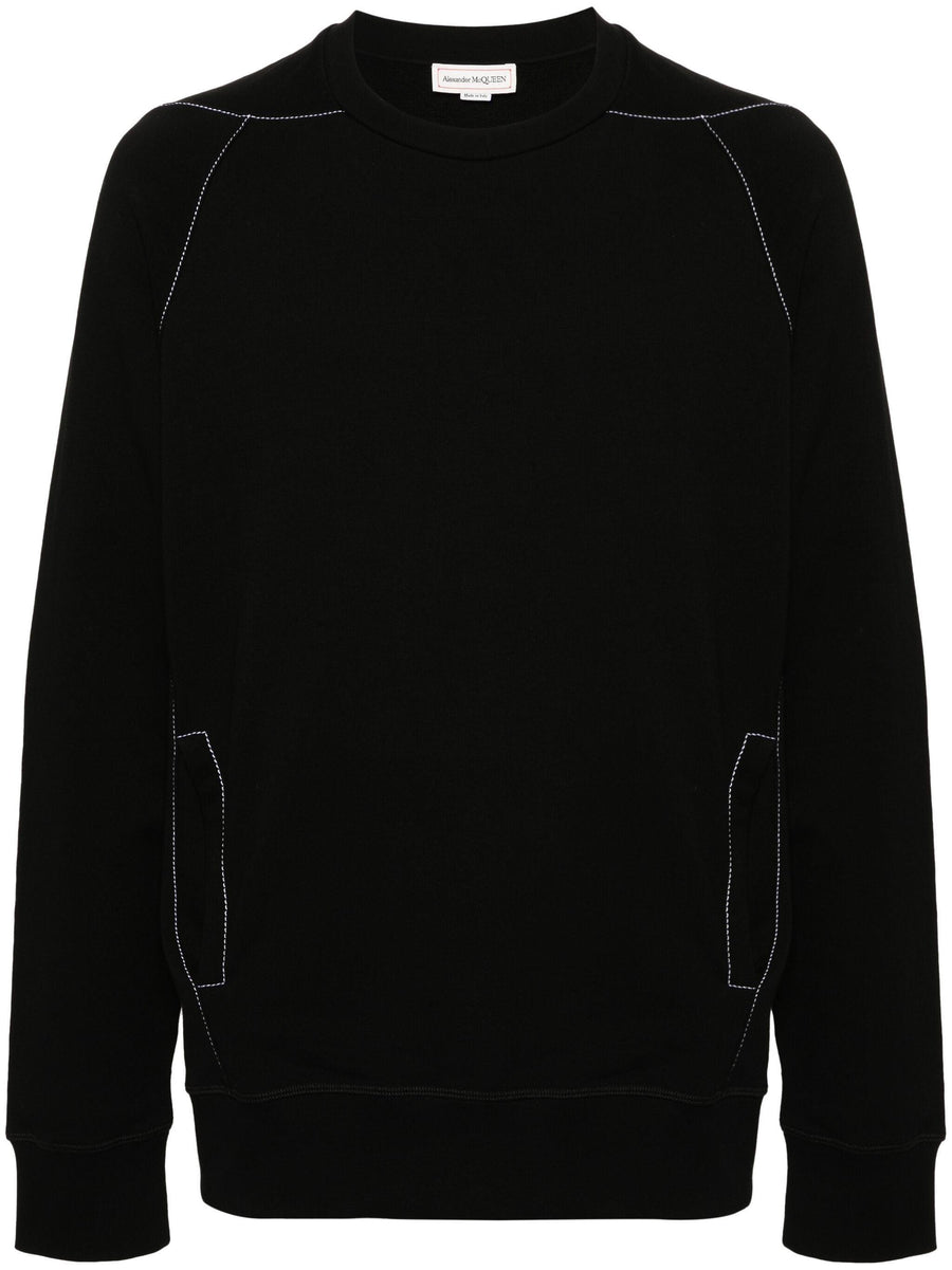 Alexander McQueen cotton jersey sweatshirt