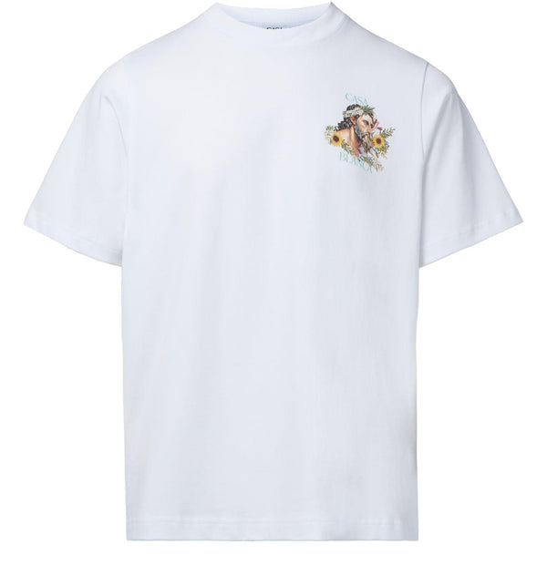CASABLANCA Printed short-sleeved t-shirt