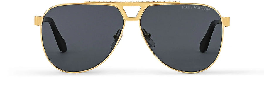 LOUIS VUITTON 1.1 Evidence Metal Pilot Sunglasses