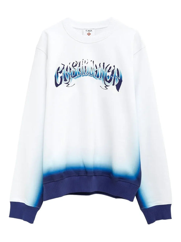 Casablanca logo-print sweatshirt