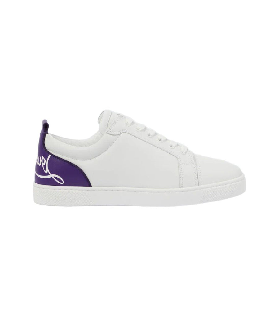Christian Louboutin Fun Louis Junior leather sneakers