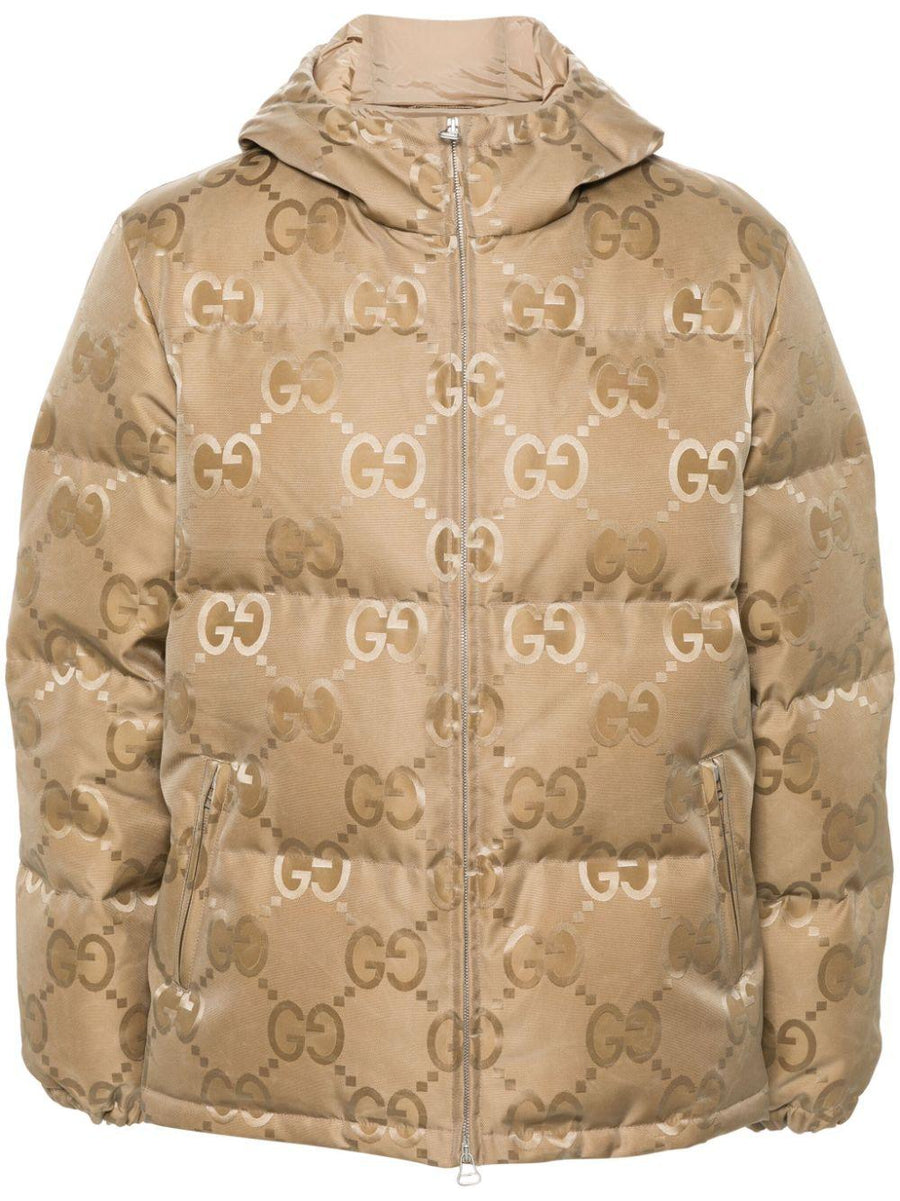 Gucci Jumbo GG canvas down jacket