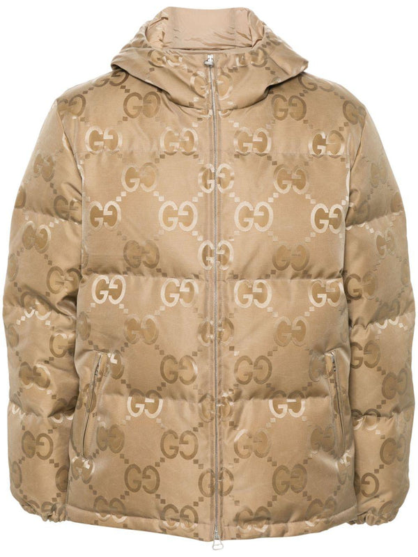 Gucci Jumbo GG canvas down jacket