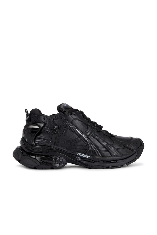 Balenciaga X Under Armour Runner Ripstop Sneaker In Black