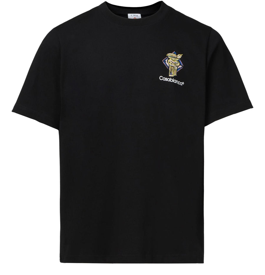 CASABLANCA Diamond column printed t-shirt