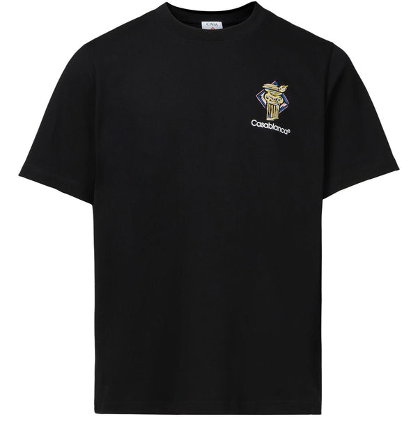 CASABLANCA Diamond column printed t-shirt