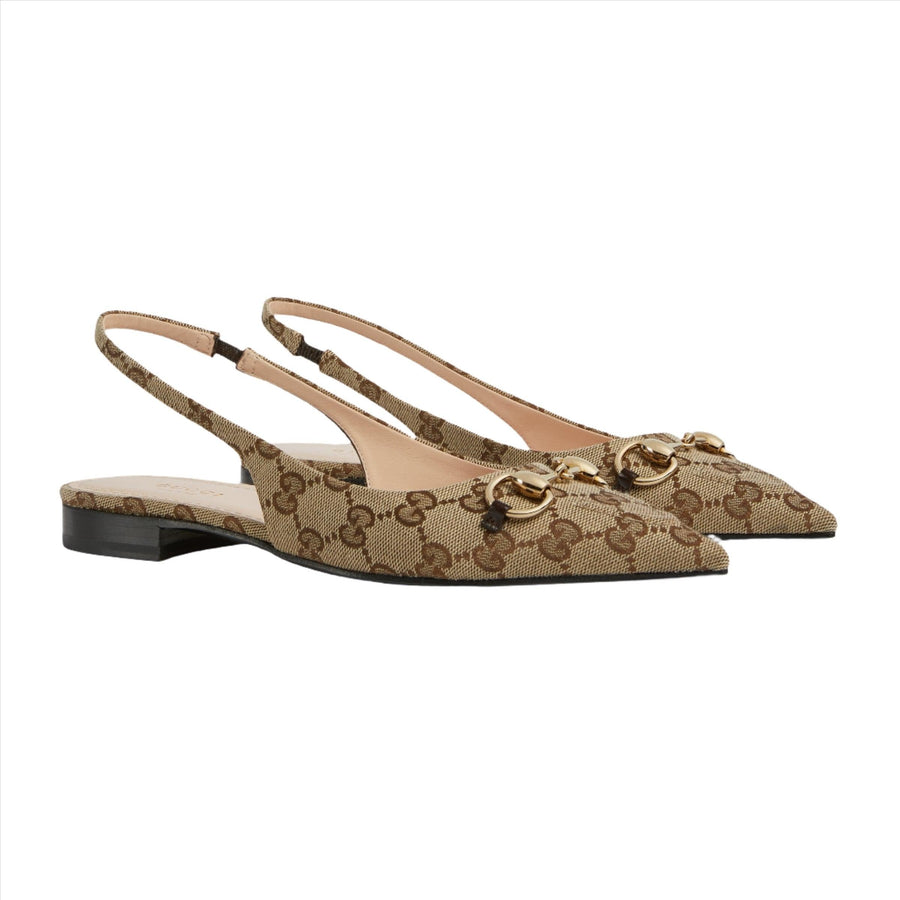 Gucci HORSEBIT SLINGBACK BALLET FLAT