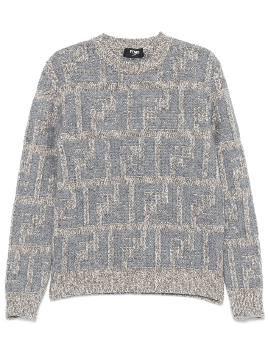 FENDI FF-pattern sweater