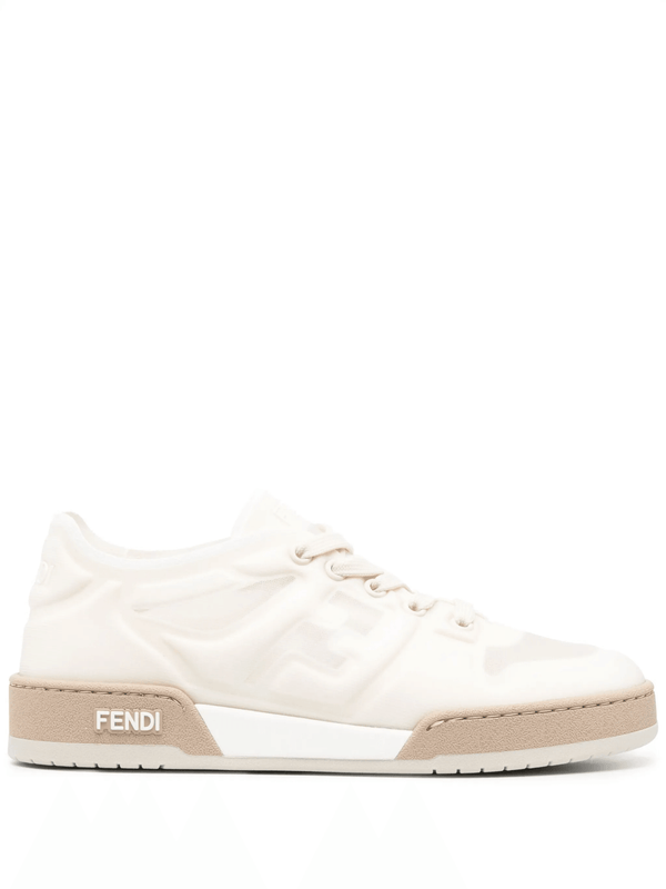 Fendi Match  logo embossed sneakers