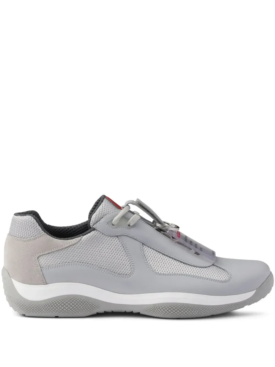 Prada America's Cup beluga grey sneakers