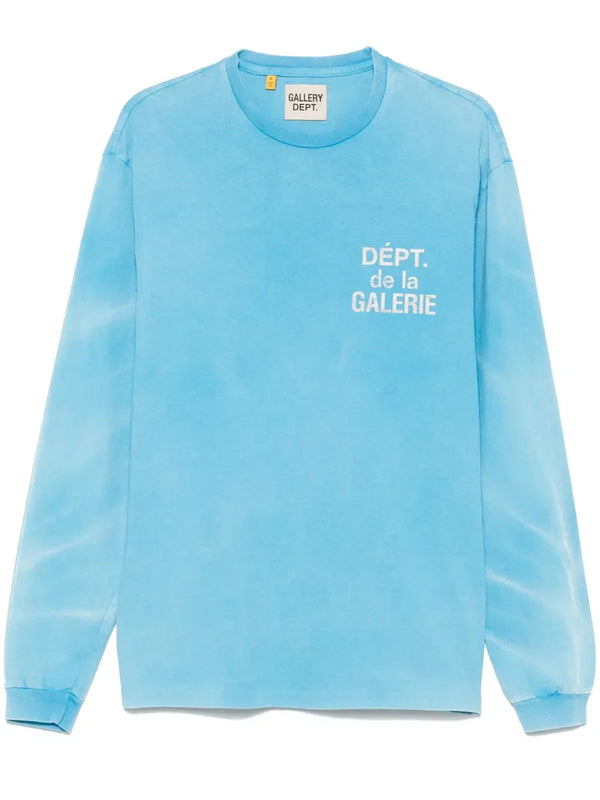 GALLERY DEPT. Cyan blue French sweatshirt