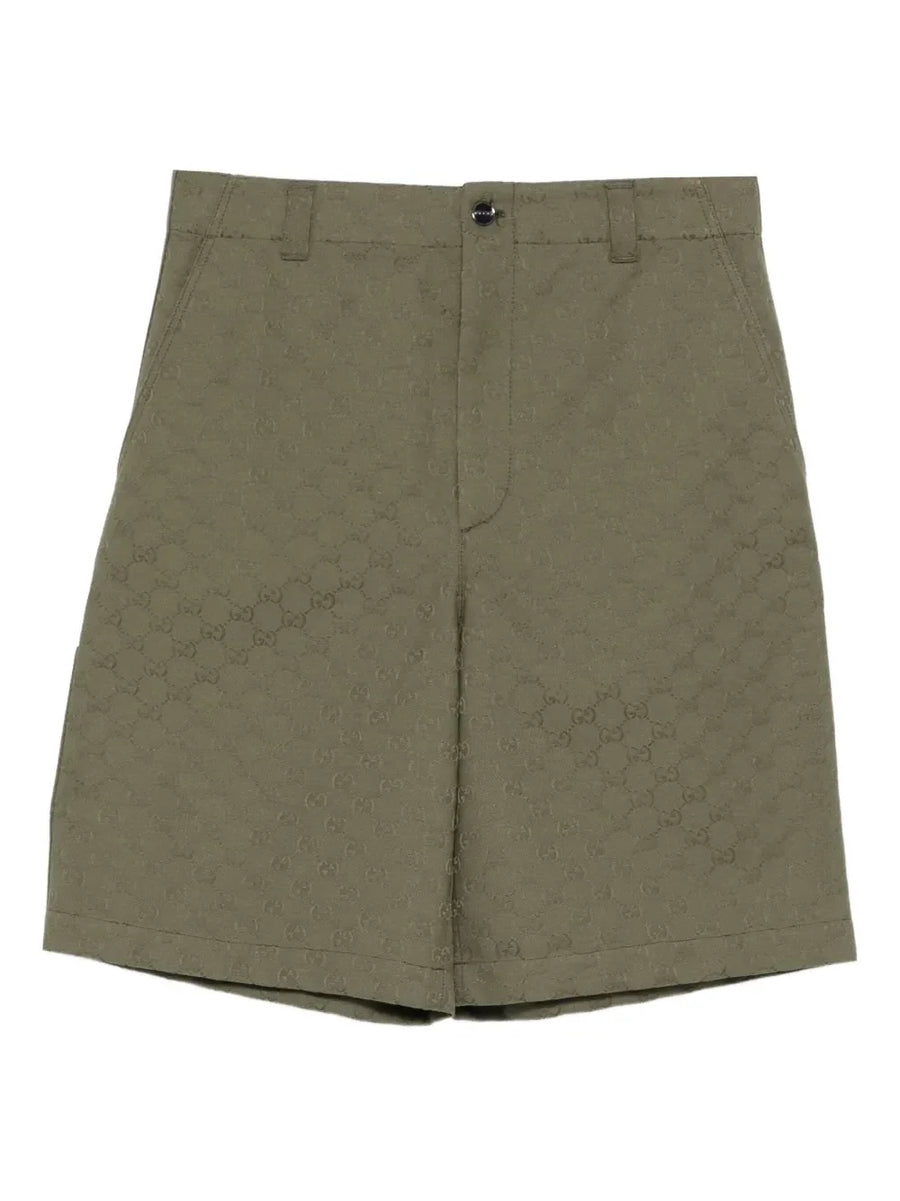 Gucci GG-monogram cotton shorts