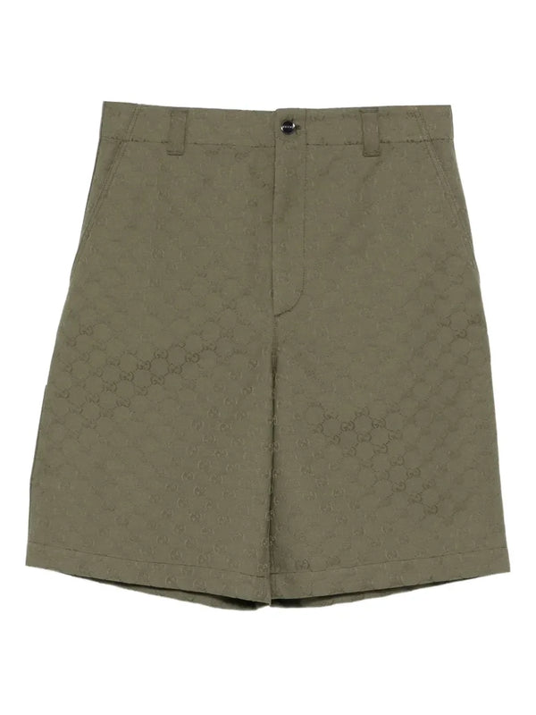 Gucci GG-monogram cotton shorts