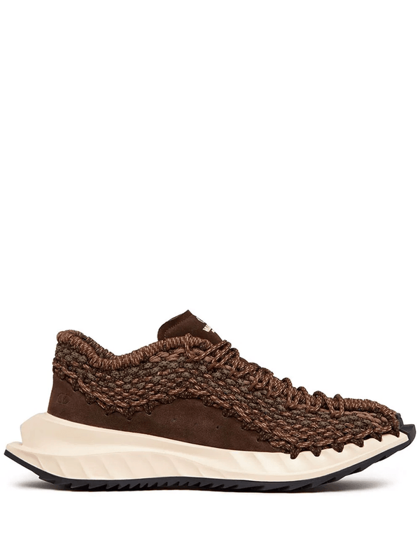 Valentino Garavani low-top crochet sneakers