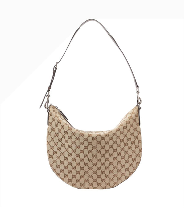Gucci Gucci B GG Canvas Medium shoulder bag