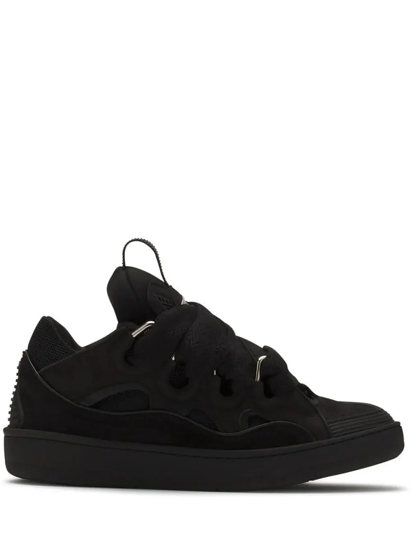 Lanvin Black Curb Sneakers
