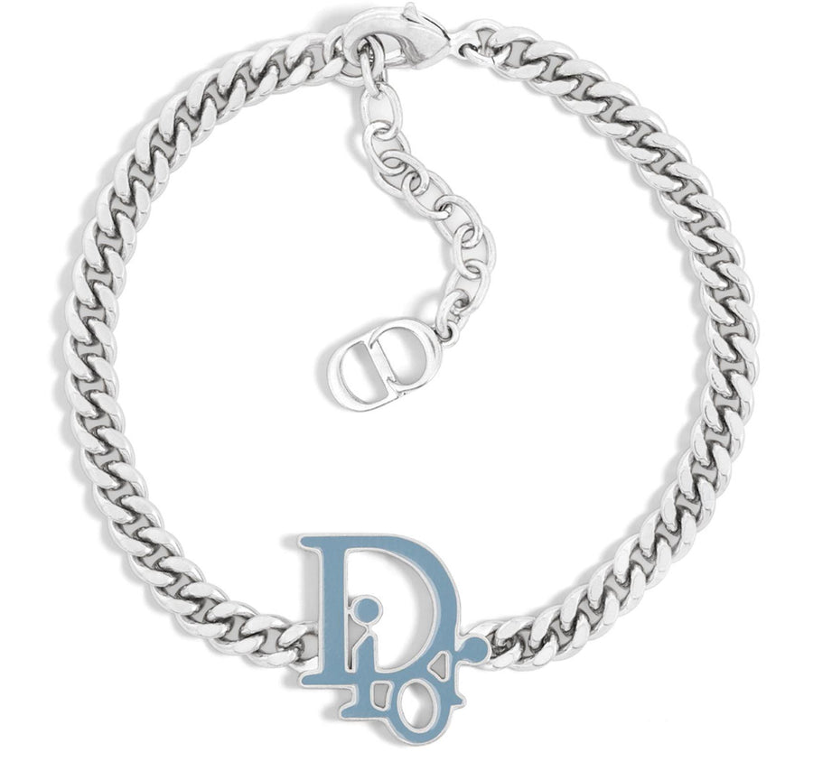 DIOR Dior Oblique Chain Link Bracelet