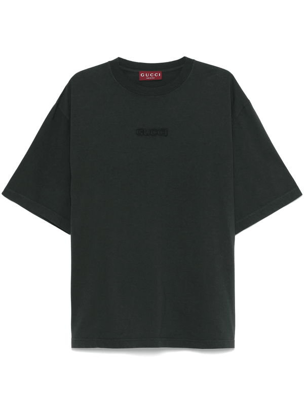 Gucci logo-lettering cotton T-shirt