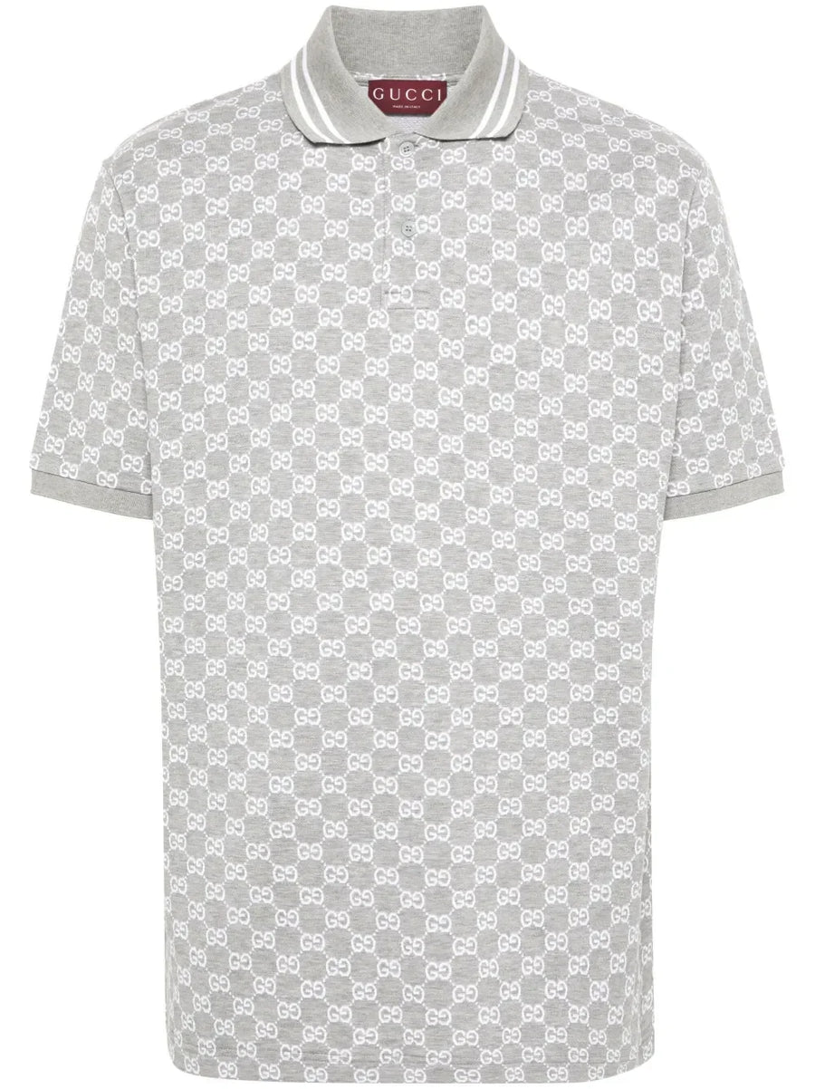 Gucci GG jacquard polo shirt