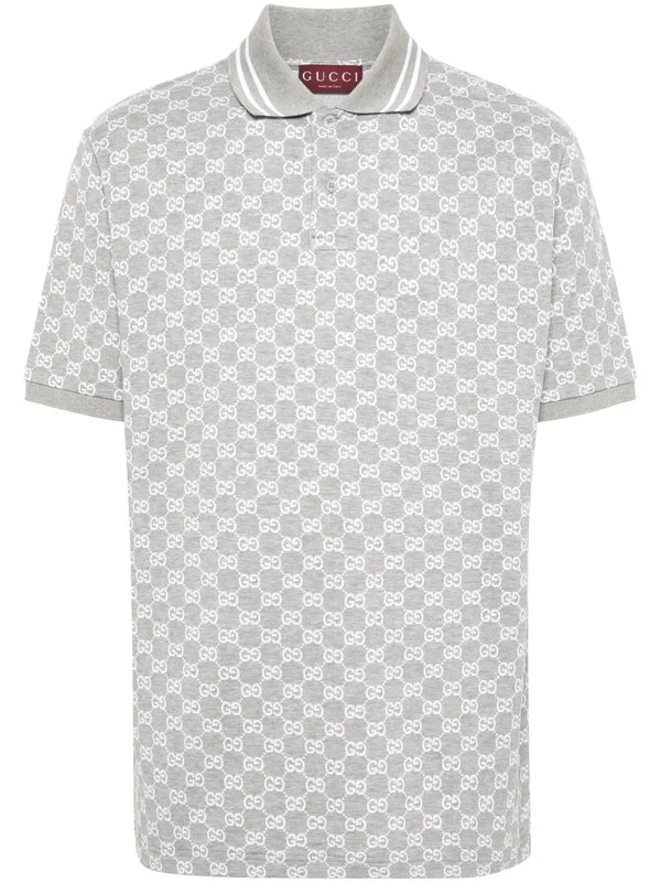 Gucci GG jacquard polo shirt