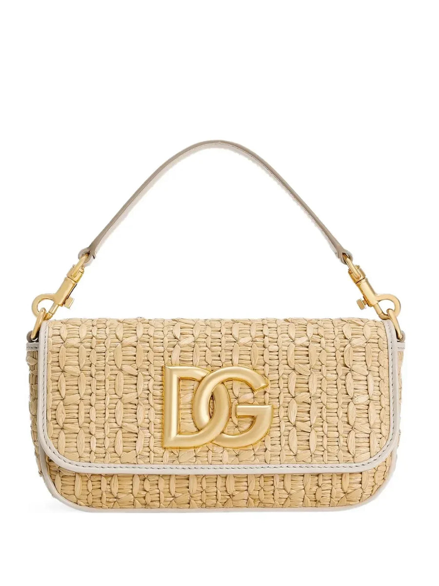 Dolce & Gabbana logo-embroidered tote bag