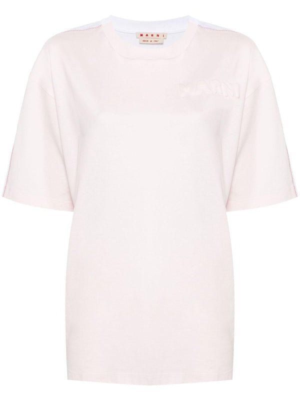 Marni logo-embossed T-shirt