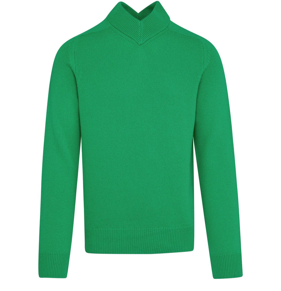 BOTTEGA VENETA V-neck wool-blend sweater
