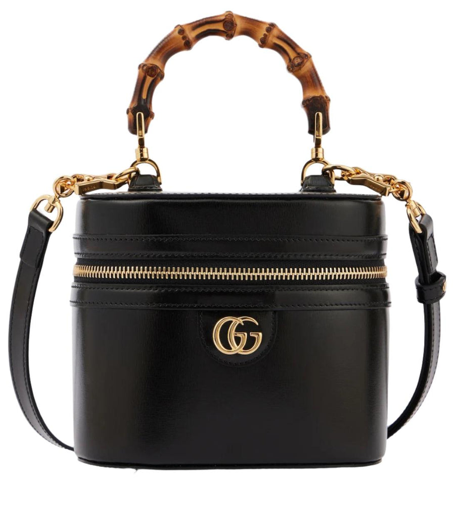 GUCCI Bamboo Mini leather shoulder bag