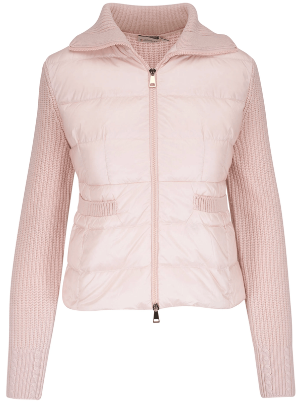 Moncler padded zip-up cardigan