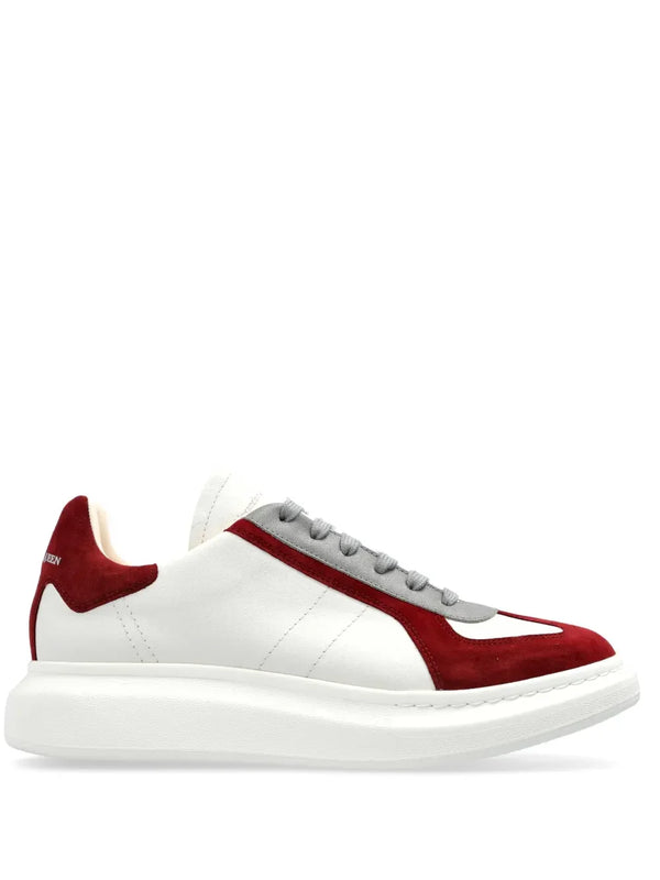Alexander McQueen White Red Gray  low-top sneakers