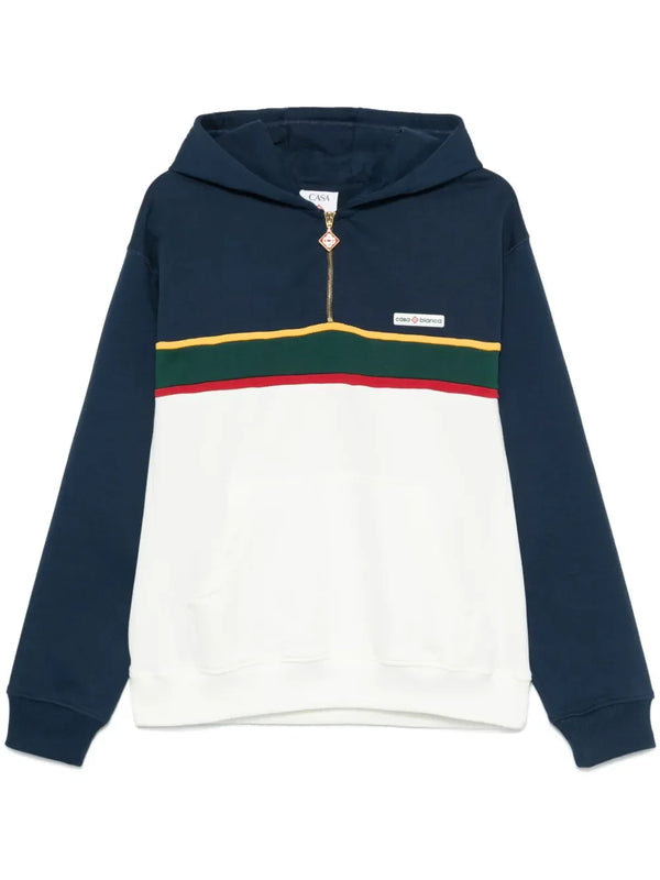 Casablanca colour-block hoodie