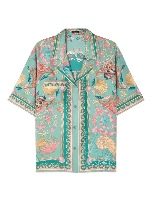 Versace Underwater Barocco short-sleeve shirt