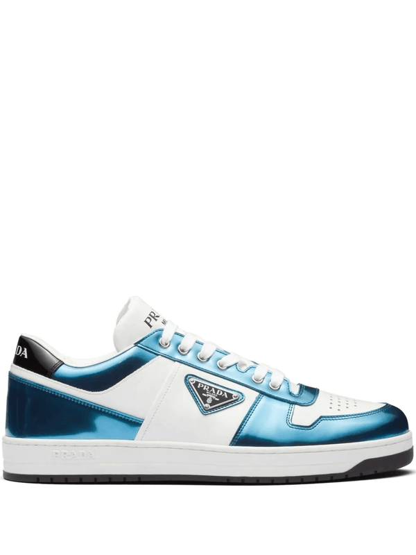 Prada Downtown  District mirrored-effect sneakers
