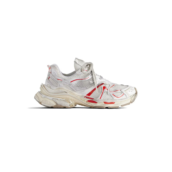 Balenciaga Runner 2.0 sneakers white beige and red